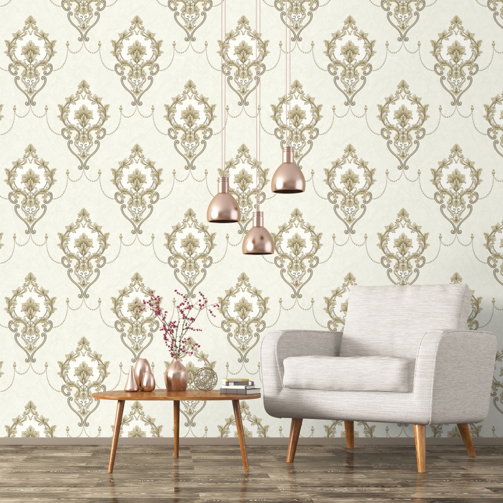 Vintage PVC Duvar Kağıtları K0343